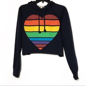 Forever 21 cropped hoodie